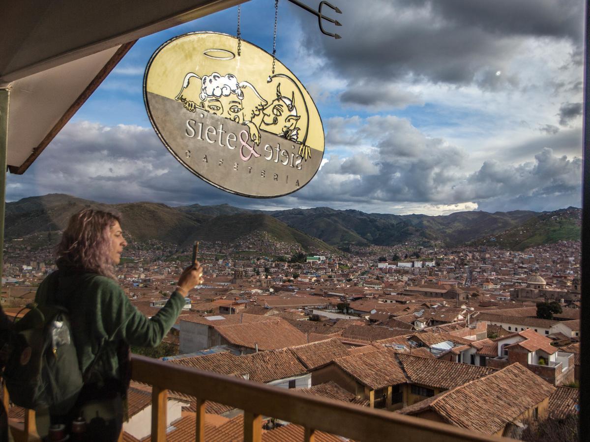 Eco-Hotel Pension Alemana Cusco Luaran gambar